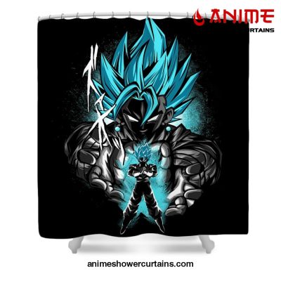 Vegito Shower Curtain W59 X H71 / Black