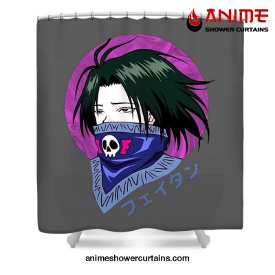 Vintage Hunter × Feitan Portor Shower Curtain W59 X H71 / Gray