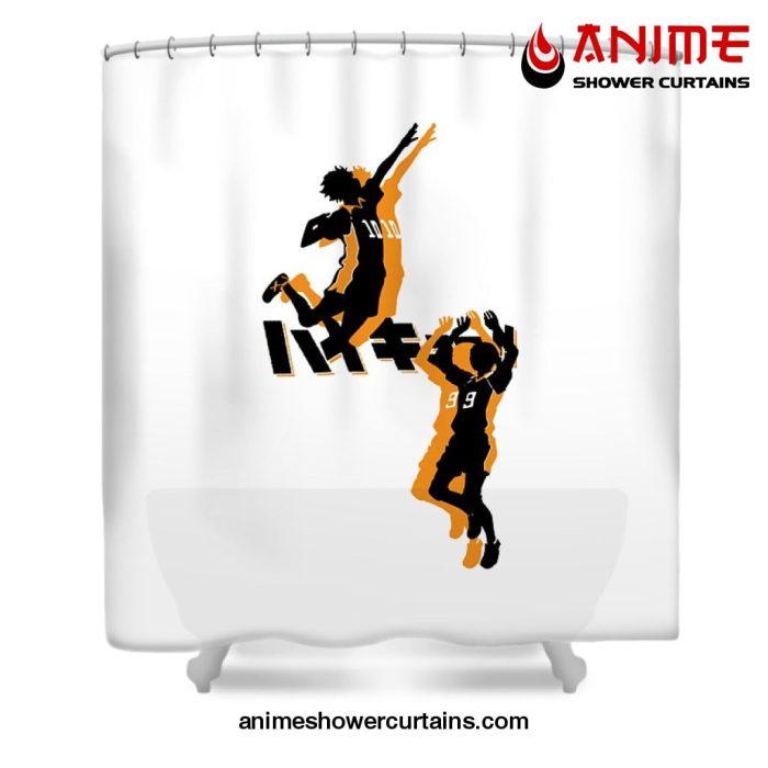 Volley Haikyuu Shower Curtain W59 X H71 / White