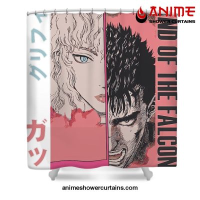 Wings Of Darkness Griffith Berserk Curtain W59 X H71 / White