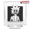 Wubba Lubba Dub Shower Curtain W59 X H71 / White