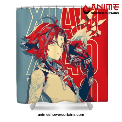 Xiao Genshin Impact Shower Curtain