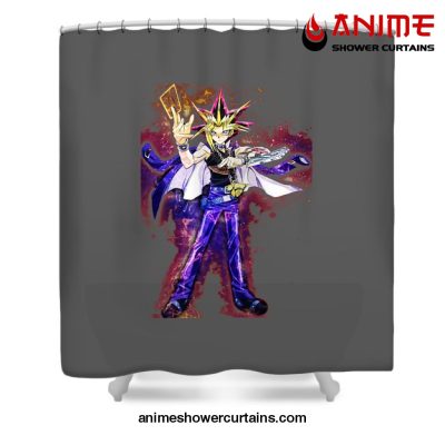 Yugi Aura Shower Curtain W59 X H71 / Gray