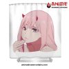 Zero Two Waifu Shower Curtain W59 X H71 / White