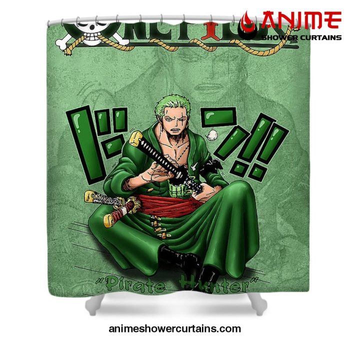 Zoro Onepiece Shower Curtain