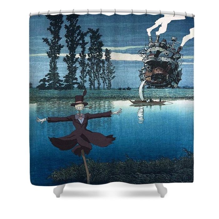 7 studio ghibli devis abuse - Anime Shower Curtains