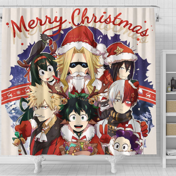 Chainsaw Man Anime Shower Curtain - Anime Shower Curtains