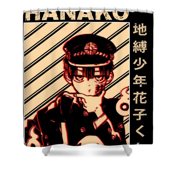 Hanako kun Anime Coldest Shower Curtain - Anime Shower Curtains