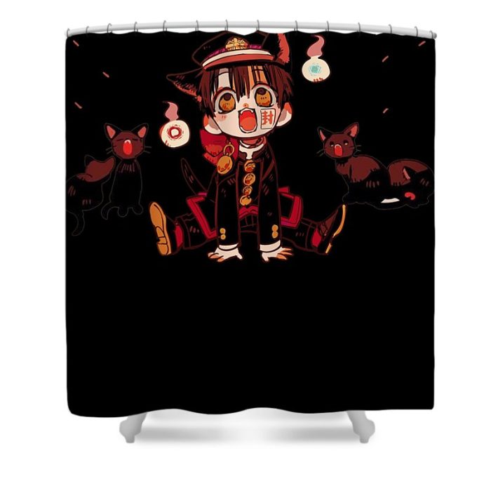 Hanako kun Anime Retro Shower Curtain - Anime Shower Curtains