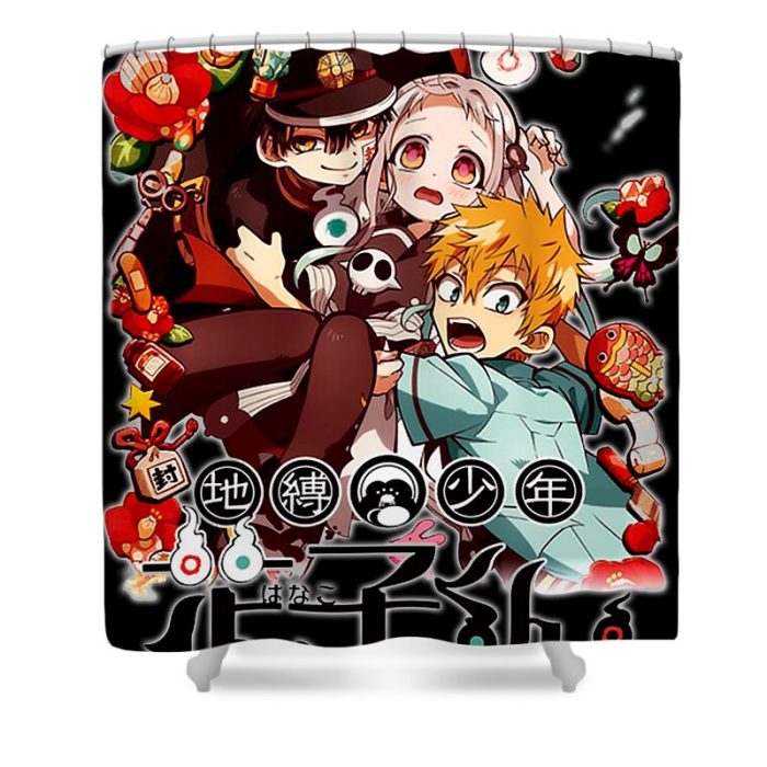 Jibaku Shounen Hanako kun Shower Curtain - Anime Shower Curtains