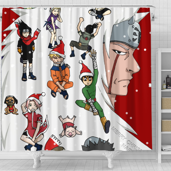 Naruto Glare Shower Curtain - Anime Shower Curtains