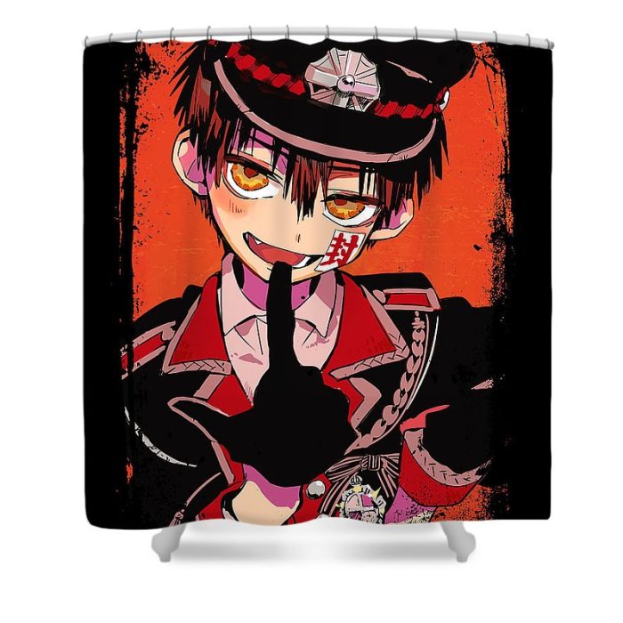 Poster Yellow Hanako kun Shower Curtain - Anime Shower Curtains