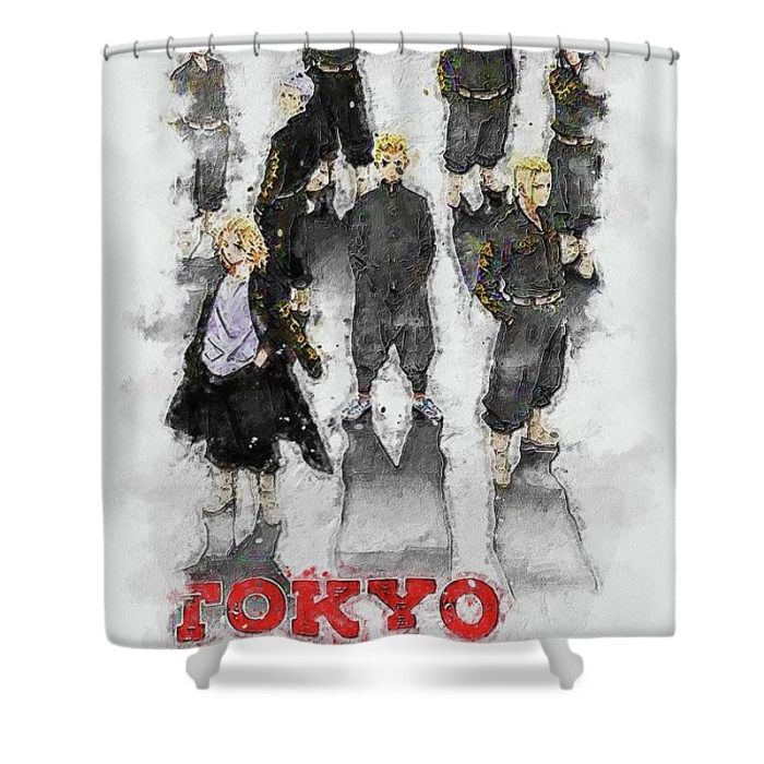 Tokyo Revengers Anime Shower Curtain - Anime Shower Curtains