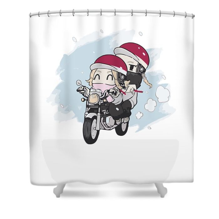 Tokyo Revengers Doraken Shower Curtain - Anime Shower Curtains