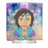 celestial sailor alexander ladd - Anime Shower Curtains