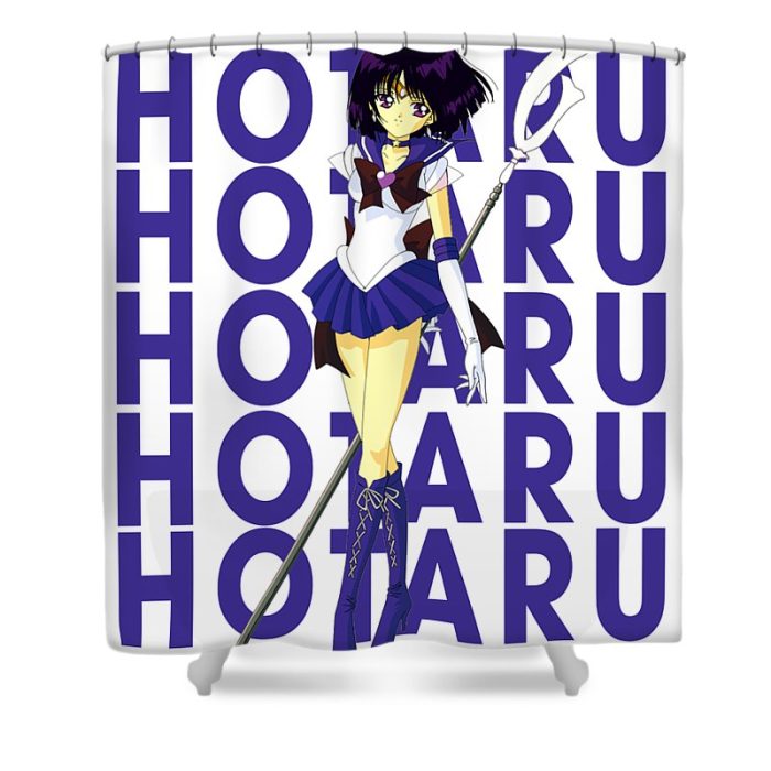 classic photo hotaru art sailor moon gifts idea gleam shinny transparent - Anime Shower Curtains