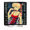 design haruka sailor moon anime gifts for fans gleam shinny transparent - Anime Shower Curtains