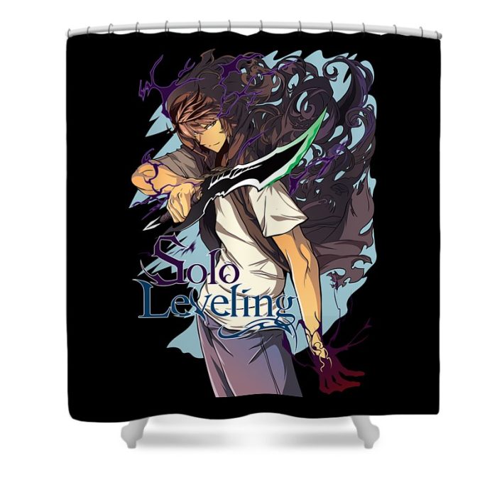 good solo leveling gift for birthday inny shop transparent - Anime Shower Curtains