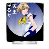 graphic sailor moon haruka girl anime gifts for fans gleam shinny transparent - Anime Shower Curtains