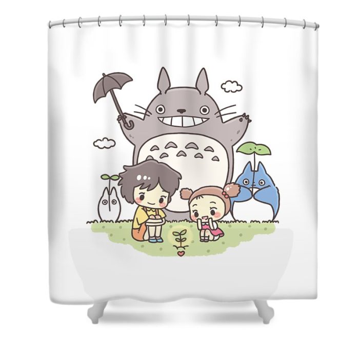 my neighbor totoro quotes studio cartoon transparent - Anime Shower Curtains