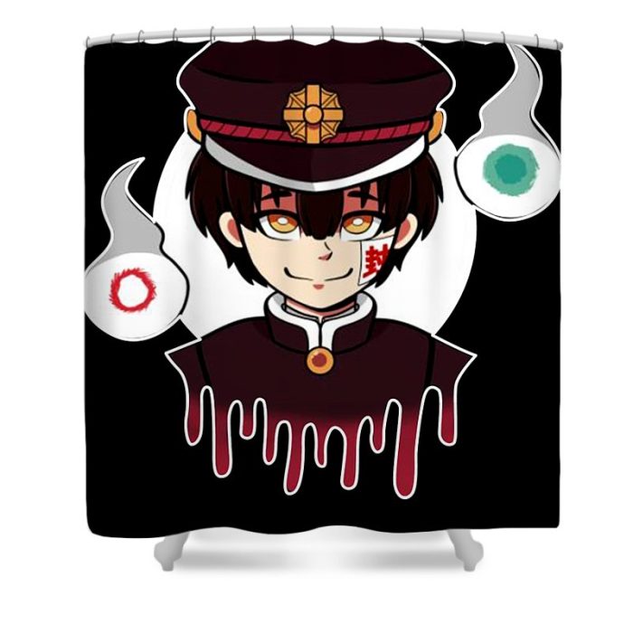 retro hanako kun anime art fantasy anime transparent - Anime Shower Curtains