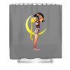 sailor moon sutina rani transparent - Anime Shower Curtains