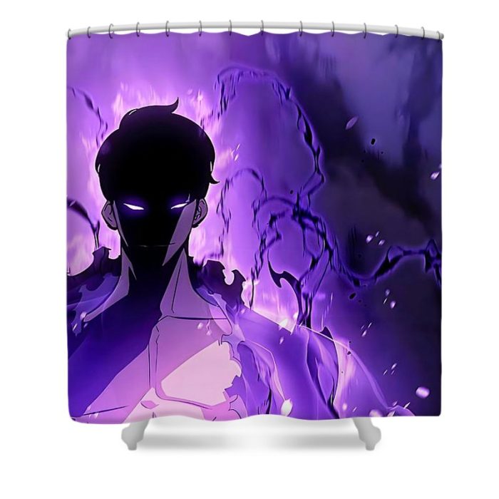 solo leveling lac lac - Anime Shower Curtains