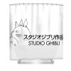studio ghibli amel ree transparent - Anime Shower Curtains