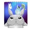 totoro jemima valencia - Anime Shower Curtains