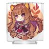 classic photo raphtalia the rising of the shield hero anime for men women lotus leafal transparent - Anime Shower Curtains