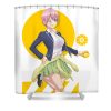 design ichika the quintessential quintuplets anime gifts for fans mizorey tee transparent - Anime Shower Curtains