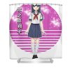 design rascal does not dream of bunny girl senpai anime gifts for fans douxie grimo transparent - Anime Shower Curtains