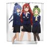 funny men japanese mushoku web novels tensei gift music fans shop anime transparent - Anime Shower Curtains