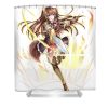 funny raphtalia the rising of the shield hero anime gifts manga lotus leafal transparent - Anime Shower Curtains