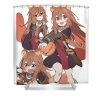 funny raphtalia the rising of the shield hero anime japanese manga for fans lotus leafal transparent - Anime Shower Curtains