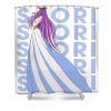 funny saori art saint seiya gifts idea lotus leafal transparent - Anime Shower Curtains