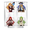 gift for men mushoku online tensei novels awesome for movie fan shop anime transparent - Anime Shower Curtains