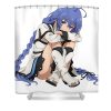 gift idea mushoku online tensei novels funny graphic gifts shop anime transparent - Anime Shower Curtains