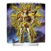 golden libra saint in divine armor charlie jauregui - Anime Shower Curtains