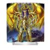 golden scorpio saint in divine armor charlie jauregui - Anime Shower Curtains