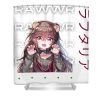 graphic raphtalia the rising of the shield hero anime for men women lotus leafal transparent - Anime Shower Curtains