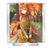 graphic raphtalia the rising of the shield hero anime gifts manga lotus leafal transparent - Anime Shower Curtains