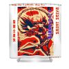 graphic saint seiya andromeda anime gifts for fans lotus leafal transparent - Anime Shower Curtains