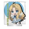 graphic the rising of the shield hero filo cute adventure manga series lotus leafal transparent - Anime Shower Curtains