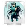 japanese art dragon saint seiya anime manga for fans lotus leafal transparent - Anime Shower Curtains