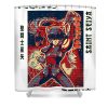 love pegasus art saint seiya gifts idea lotus leafal transparent - Anime Shower Curtains