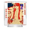 love saori art saint seiya gifts idea lotus leafal transparent - Anime Shower Curtains