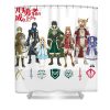 lovely the rising of the shield hero characters adventure manga series lotus leafal transparent - Anime Shower Curtains