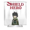 retro art the rising of the shield hero naofumi anime japanese manga for fans lotus leafal transparent - Anime Shower Curtains