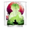 retro naofumi boy the rising of the shield hero anime gifts manga lotus leafal transparent - Anime Shower Curtains